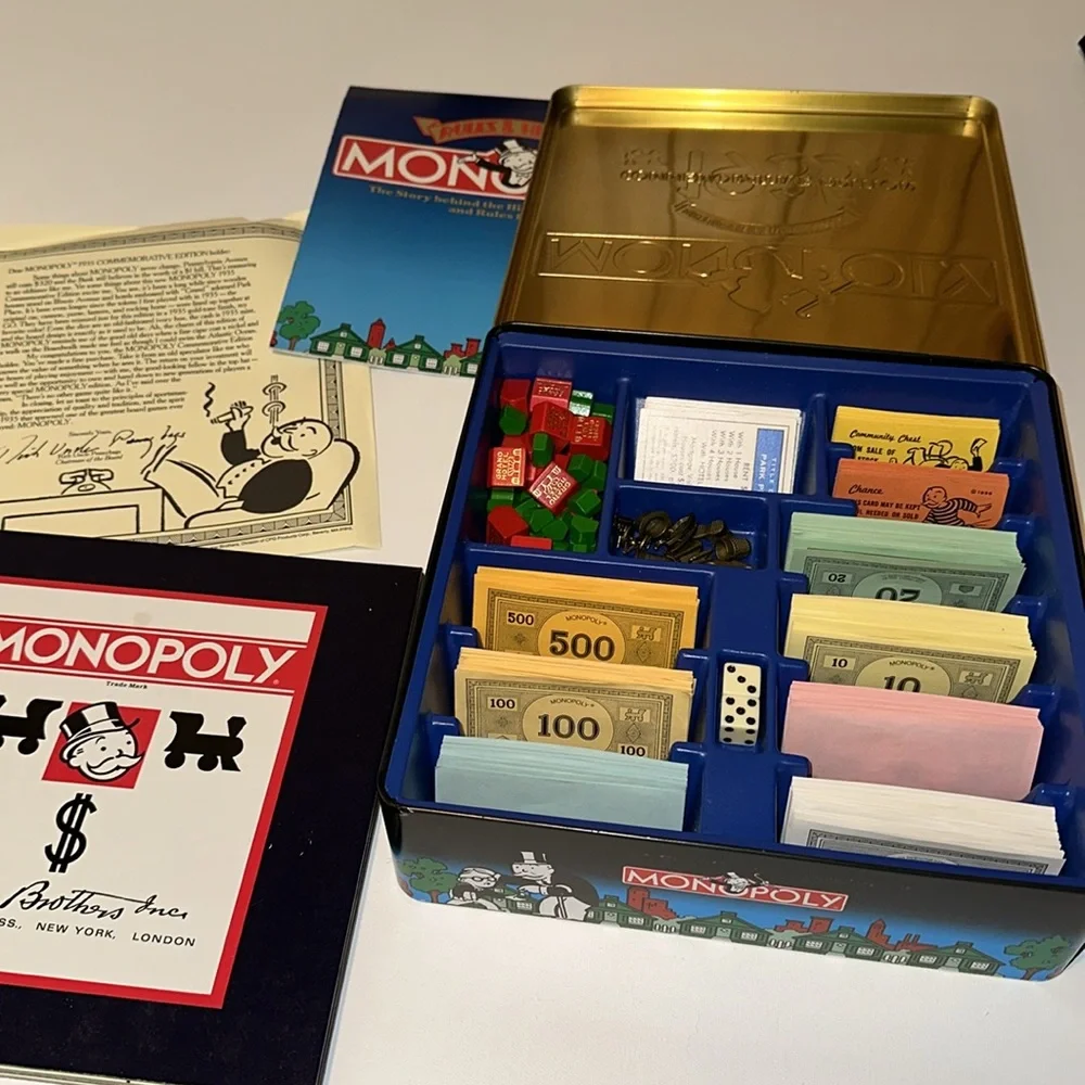 1935 COMMEMORATIVE EDITION MONOPOLY